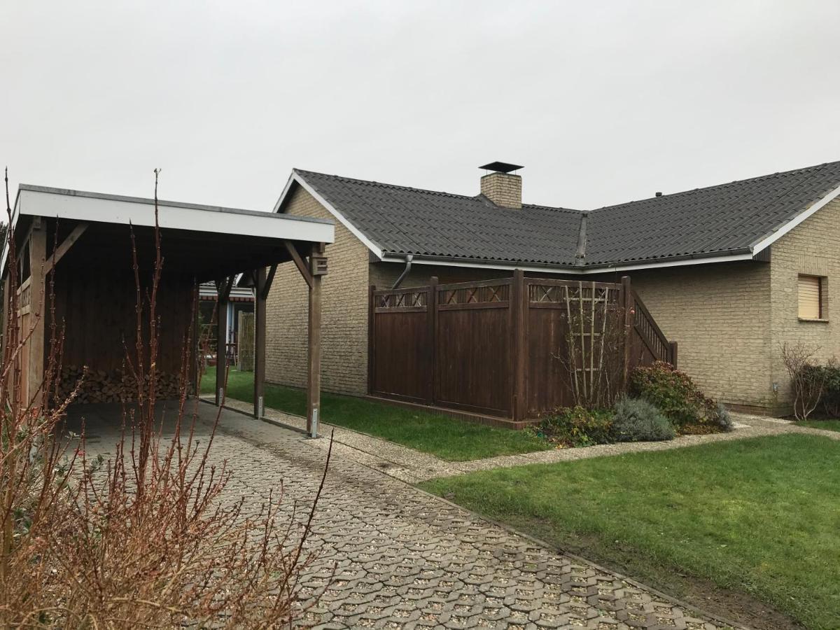 Gemuetliches Ferienhaus Hinterm Deich Nordstrand Dış mekan fotoğraf