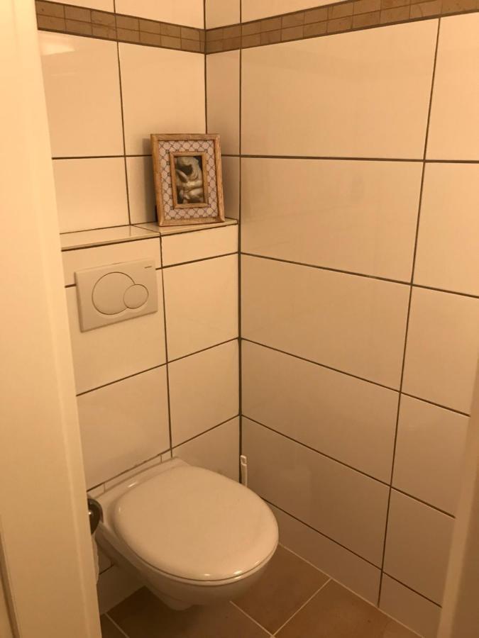 Gemuetliches Ferienhaus Hinterm Deich Nordstrand Dış mekan fotoğraf